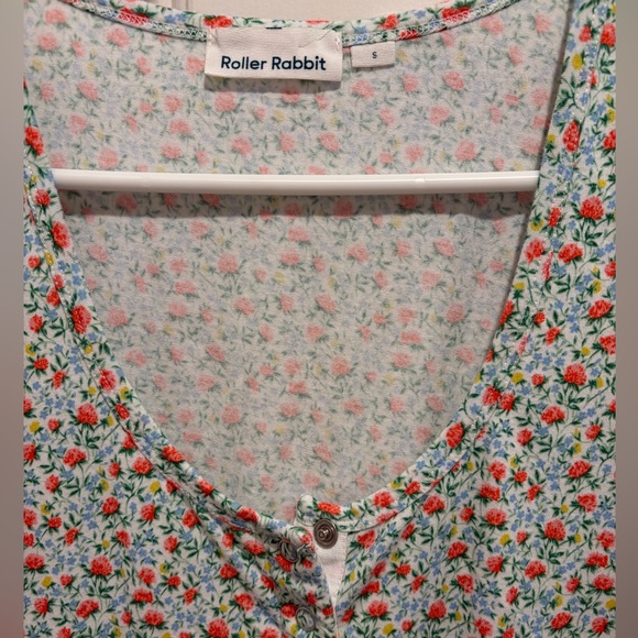 Roller Rabbit Floral Lounge Romper - Picture 6 of 6